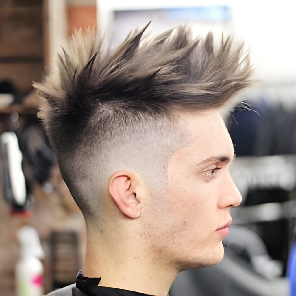 29 Faux Hawk Haircuts That Will Turn Heads Everywhere You Go 6 Spiky Foux hawk