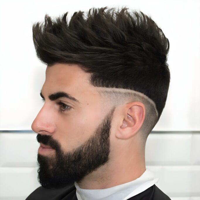 29 Faux Hawk Haircuts That Will Turn Heads Everywhere You Go 11 Longer Faux Hawk Brushed Up