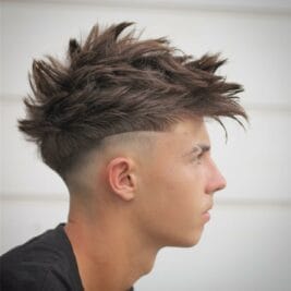 29 Faux Hawk Haircuts That Will Turn Heads Everywhere You Go 30 spikey Faux Hawk Haircut