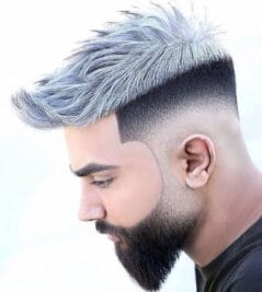 Top 10 Short Spiky Gray Hair to Be More Attractive!
