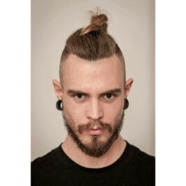Top Knot For A Man: Creating and Maintaining a Top Knot Hairstyle 1 Top Knot Man Bun Hairstyle