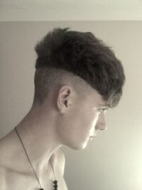 texured Bowl Cut Hair