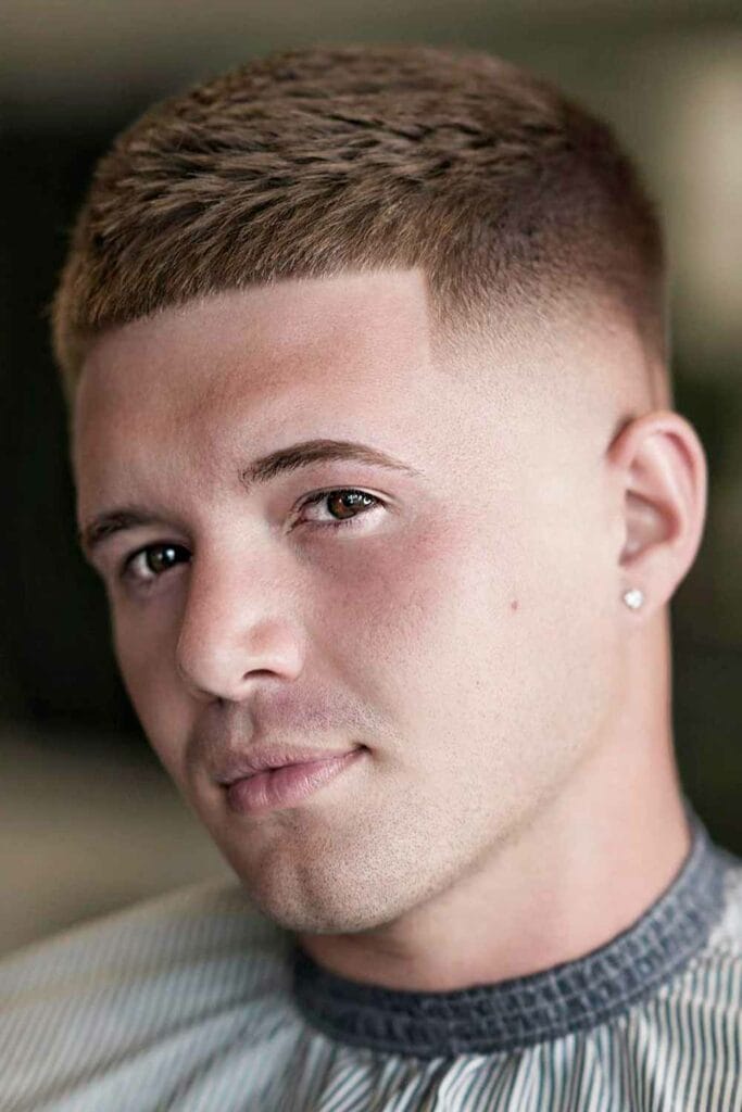 military haircut short textured fade line up Find Your Inner Soldier with These 35 Military Haircuts