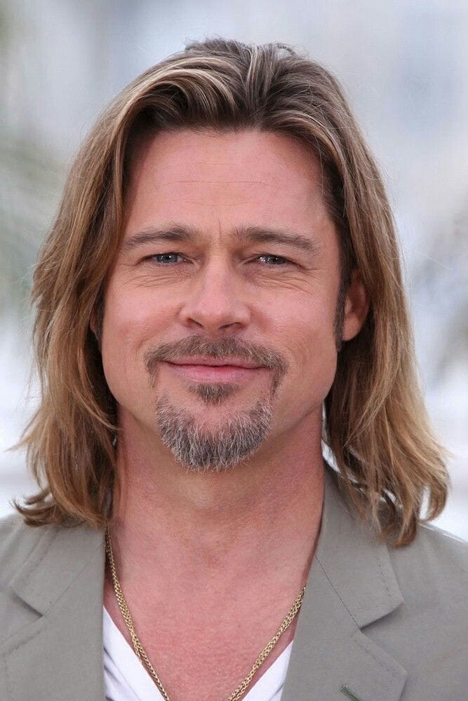 How to Get the Attractive Brad Pitt Long Hair