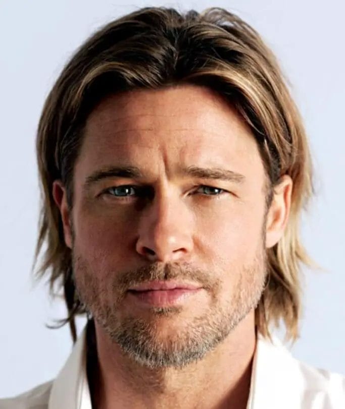 Brad Pitt Long Hair