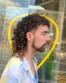 Curly Mullet