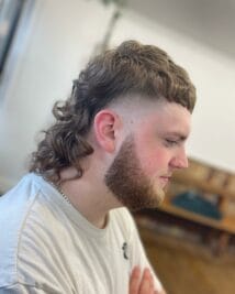 Faded Mullet Hairstyles