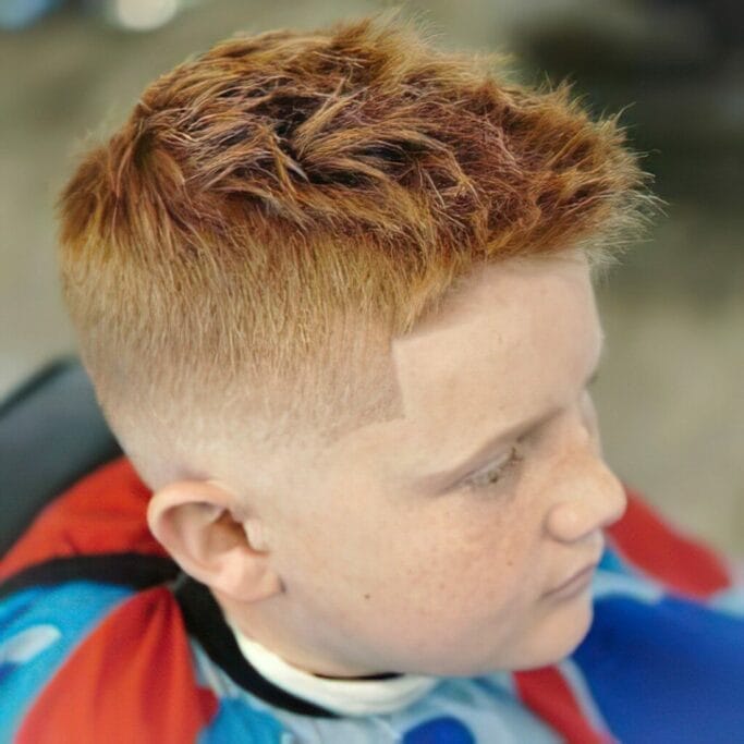 19 Trendy Hairstyles: Refresh Your Look with These Cuts 12 Blonde streaks in a Mixed Boys Haircut