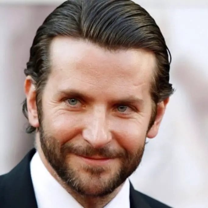Bradley Cooper Dark and Smooth hairstyles