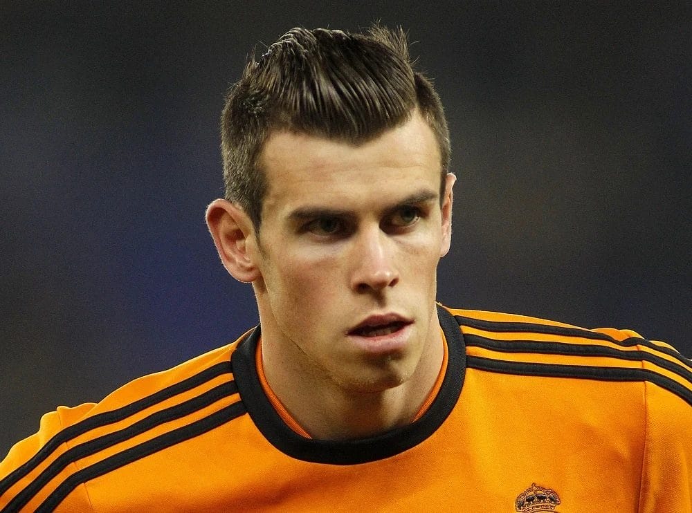 Gareth Bale with Comb Over Hairstyle.jpg 13 Gareth Bale Haircuts That Will Leave You Shocked!