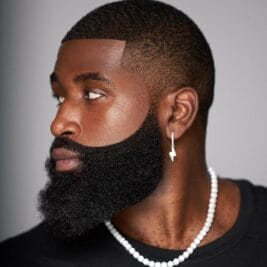 Black Men's Beard 