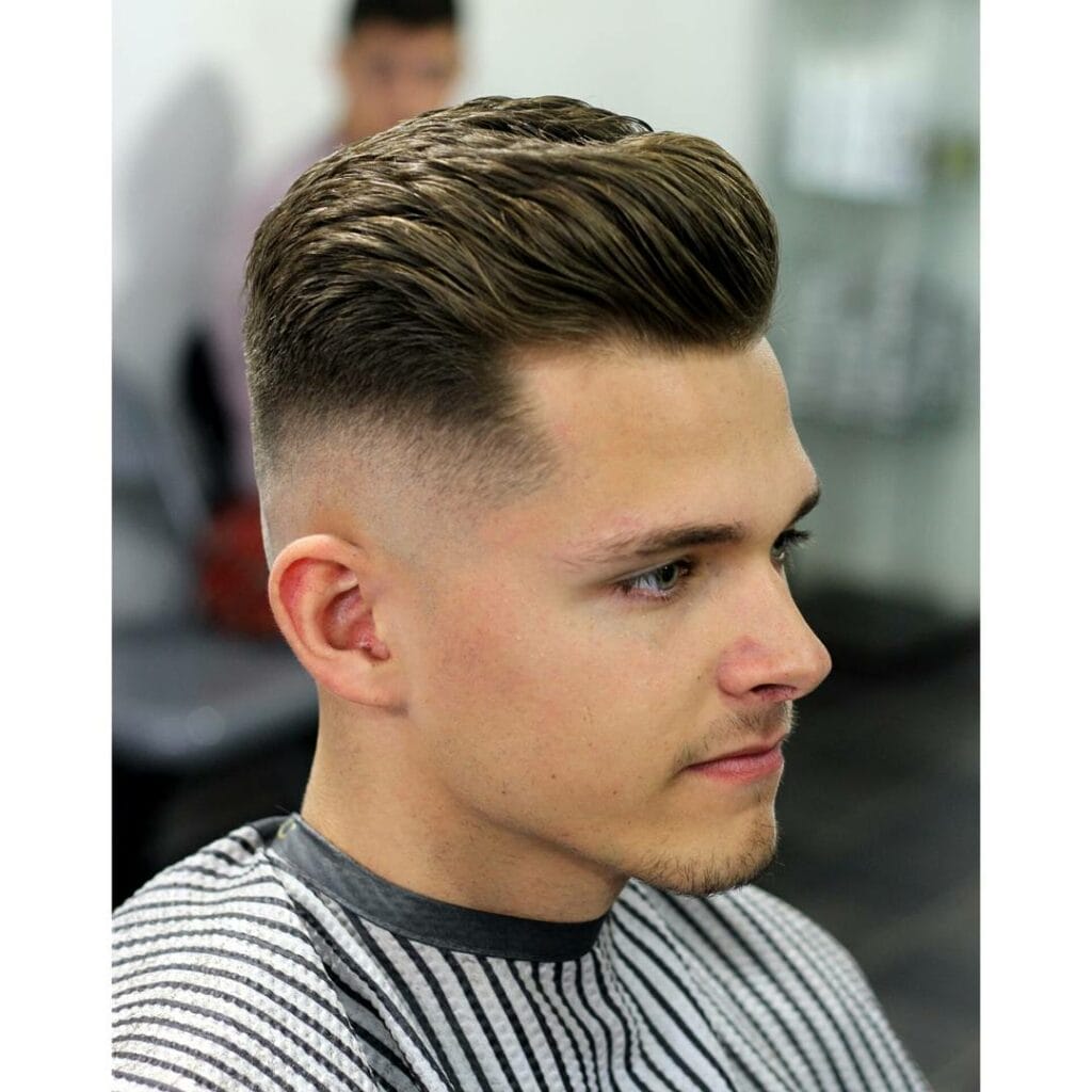 Discover 57 Short Haircuts for Men That Will Turn Heads! 28 Pompadour Haircut 2 1 Discover 57 Short Haircuts for Men That Will Turn Heads!