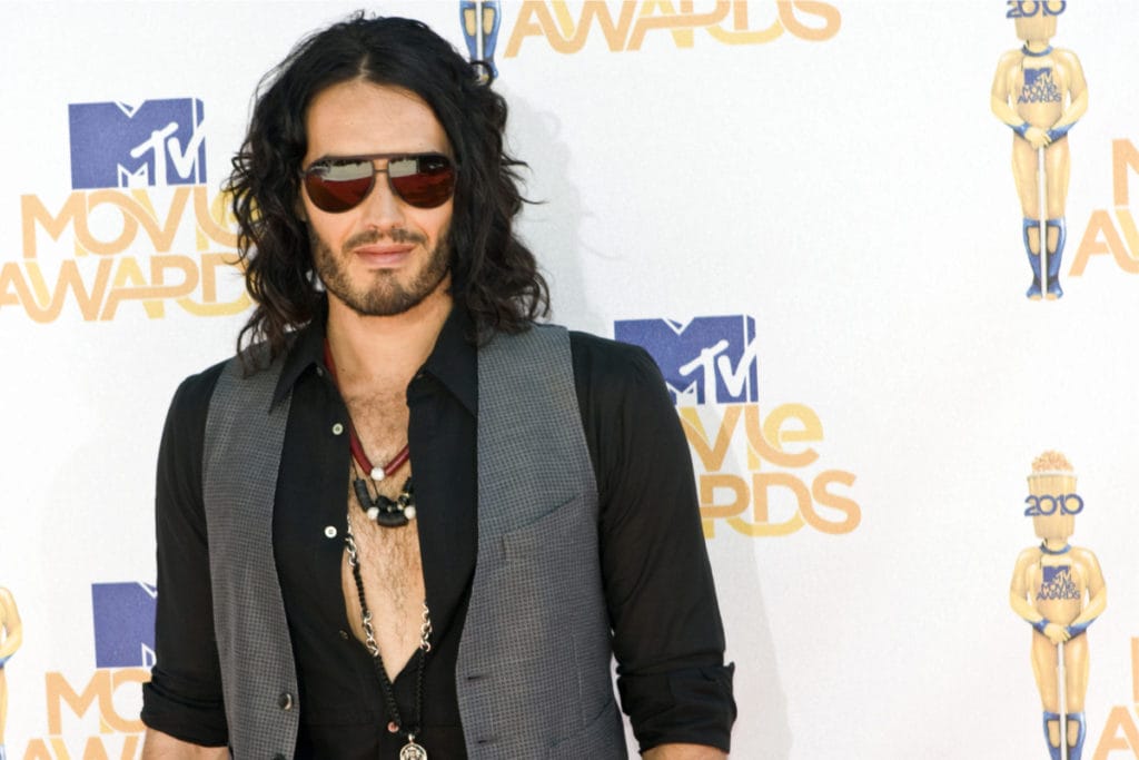 Russell Brand The Magic Wedding Haircut for Men To Try