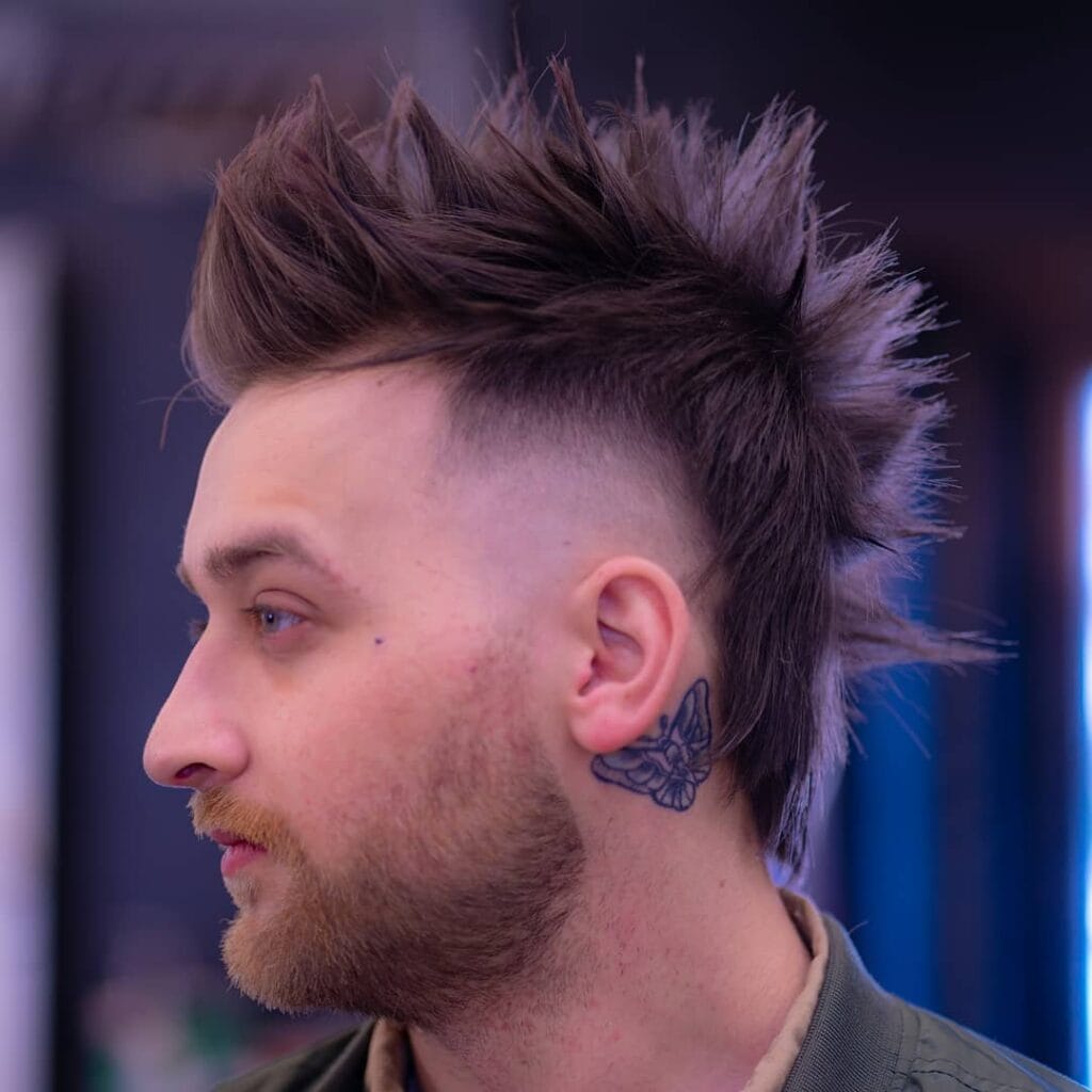 Spiky Mullet Haircut