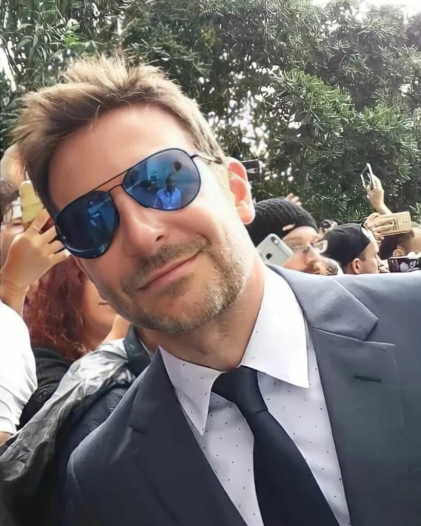29 Bradley Cooper Hairstyles That Will Have You Swooning 24 Bradley Cooper Blonde Spikes