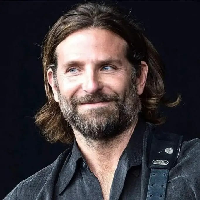 Bradley Cooper Messy Bangs