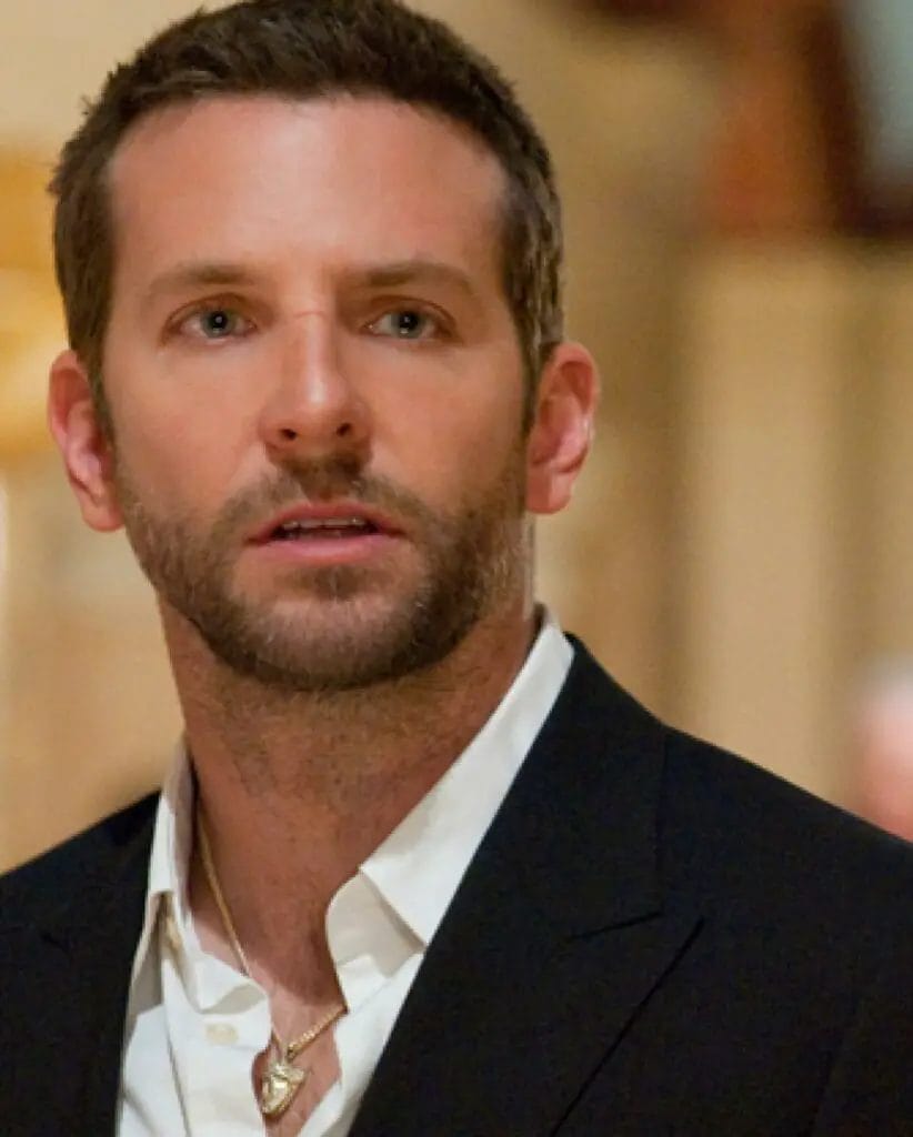 Bradley Cooper Medium Tapered hairstyle