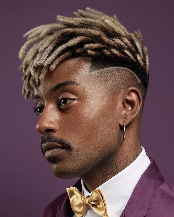 Undercut Hairstyles for Men with dreads