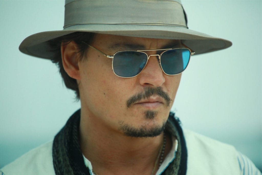 Johnny Depp's Chevron Beard style