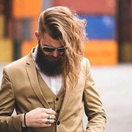 Long beard style