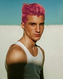 Neon Men Pink Hair