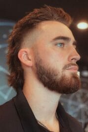 Timeless Mullet Haircut For A Daring Fashion Statement 5 Mullet with Skin Fade