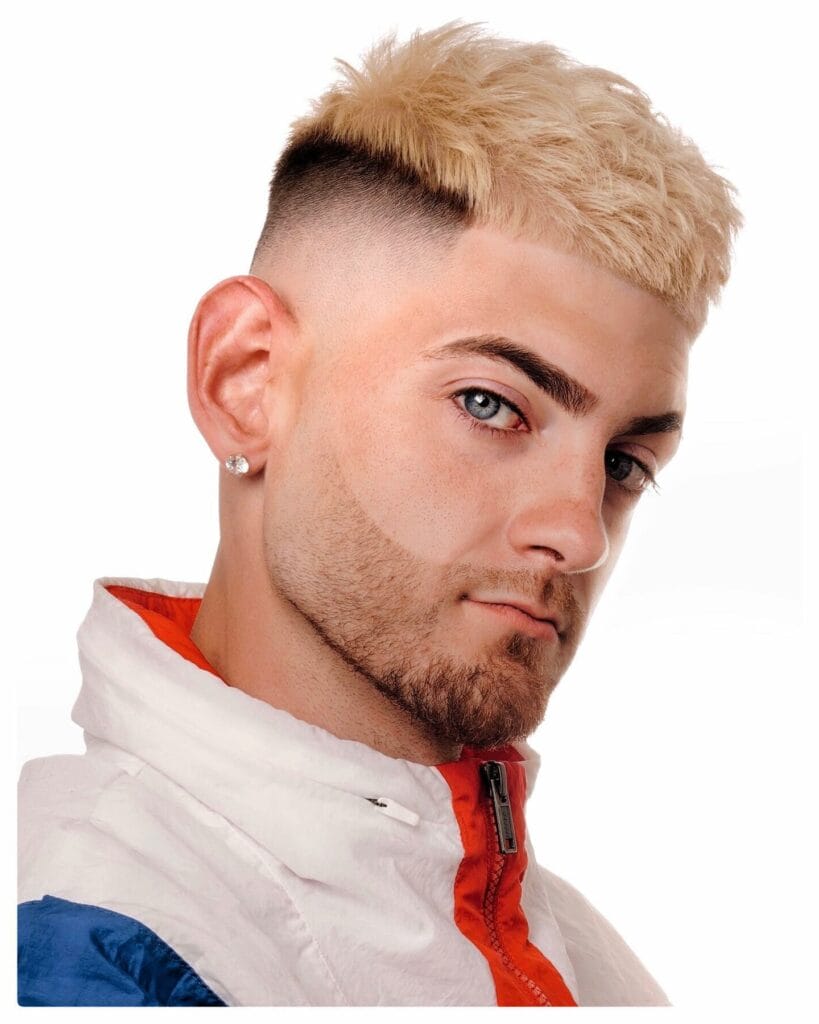 Burst Fade Haircut 22 38 Blonde Beard Styles for a Chic and Trendy Look