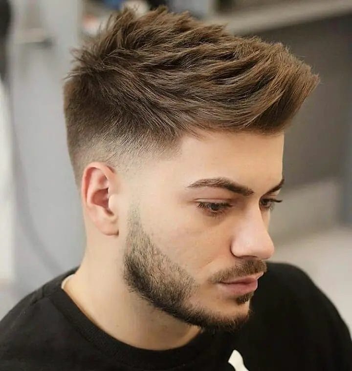 Brush up with taper fade