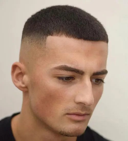 Butch Haircut: Best 17 Masculine Butch Styles For Men 2 Brush Cut.jpg Butch Haircut: Best 17 Masculine Butch Styles For Men