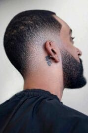 Shadow Fade Haircuts - The Best 24 Latest Trends in Hair Styling 16 Shadow fade with buzzed sides