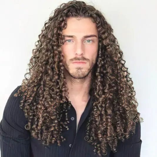 Spiral Perm Men