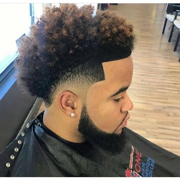 17 Golden Black Men's Beard Styles for Masculine Looks 15 Chin Strap Black Men Beard