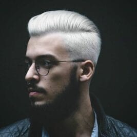 Blonde Hairstyles for Men: 25 Best Youthful Haircuts 19 Icy Blonde for Men