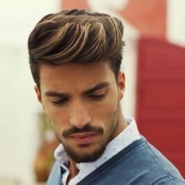 highlights mens hair color