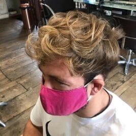 highlights mens hair color