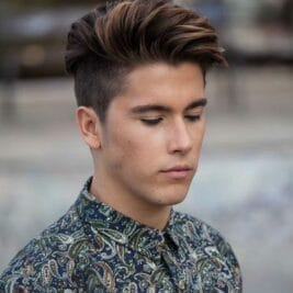 highlights mens hair color