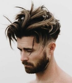 highlights mens hair color