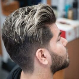 stunning highlights mens hair color