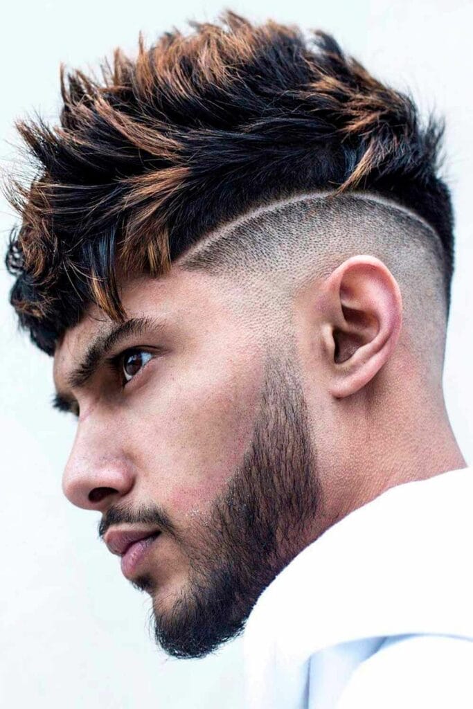 25 Trendiest Highlights Men’s Hair Color For Men 8 caramel highlights mens hair color