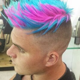 pastel colors 25 Trendiest Highlights Men’s Hair Color For Men