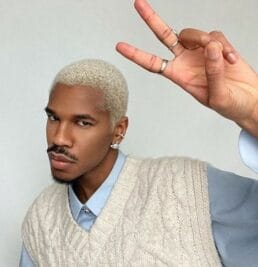 Bleached Hairstyles For Guys 