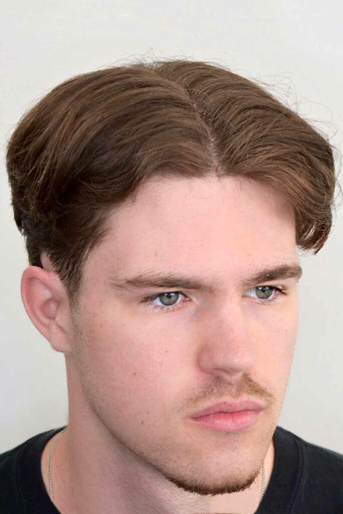 27 New Undercut Middle Part Hairstyle For Men - 2023