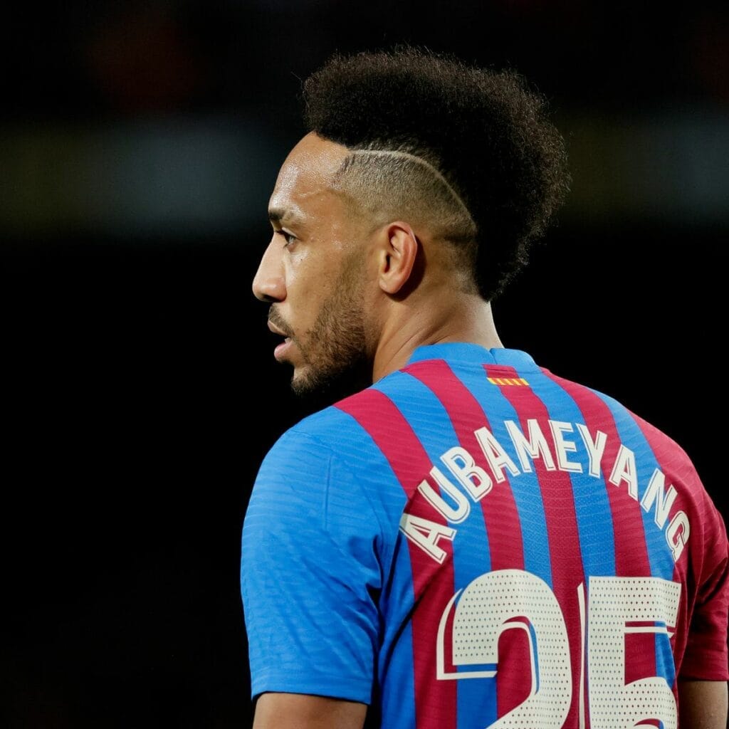 Soccer Haircut: 43 Must-Copy Player Hairstyles That Will Give You a Sporty Look 24 Pierre-Emerick's Faded Faux Hawk