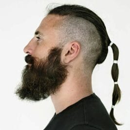 Traditional Scandinavian Haircut With Thin Tail