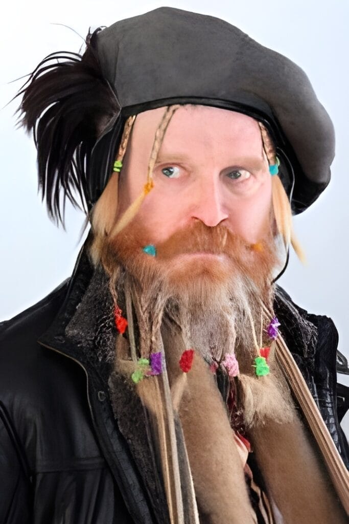 Braided Beard Style: 21 Badass Haircuts For Formidable Warriors 15 Classic Multiple Braids