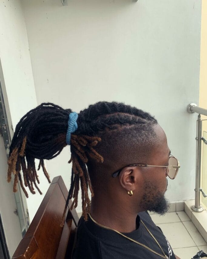 50 Dreadlocks for men that will put people in a dazzling trans 3 Pnytail Dreadlocks for men