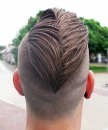 Ducktail Haircut Mullet
