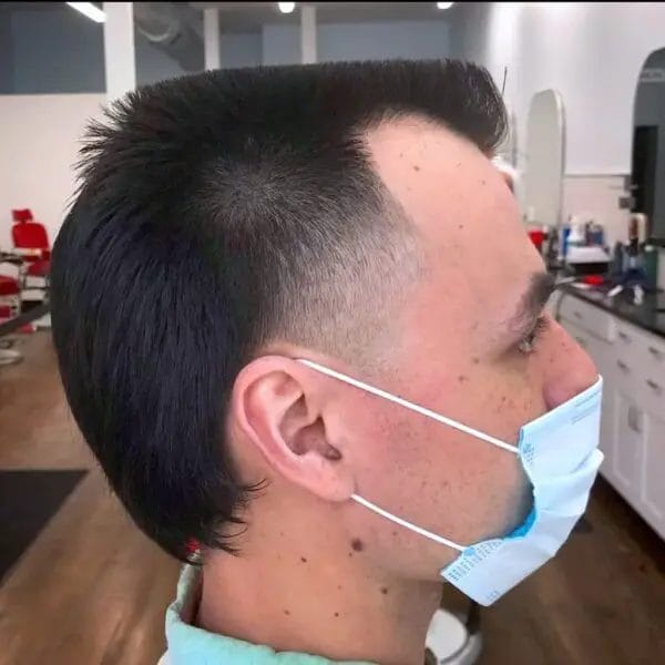 Flat Top Mullet Haircut