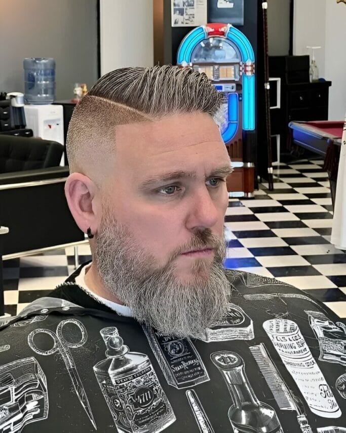 Hard Part Haircuts: 25 Sleek Hairstyles To Awaken Your Classy Self 3 Hard-Part-Haircuts: Razor Short Side