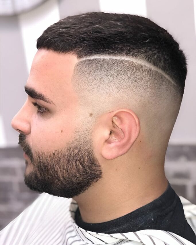 Hard Part Haircuts: 25 Sleek Hairstyles To Awaken Your Classy Self 25 Hard Part Haircuts: Short Hard Part Haircut